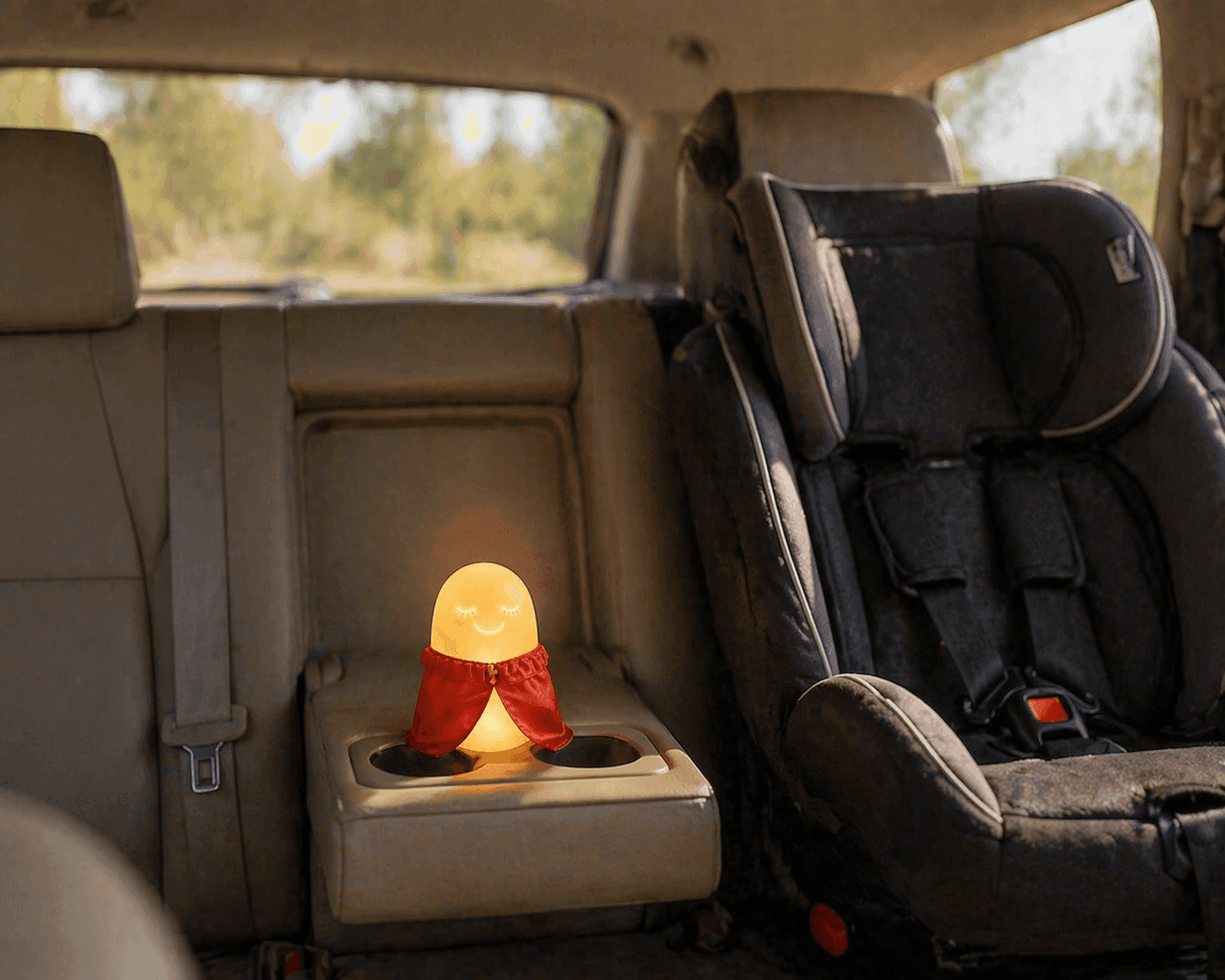 BreatheBuddy Jr. with red cape