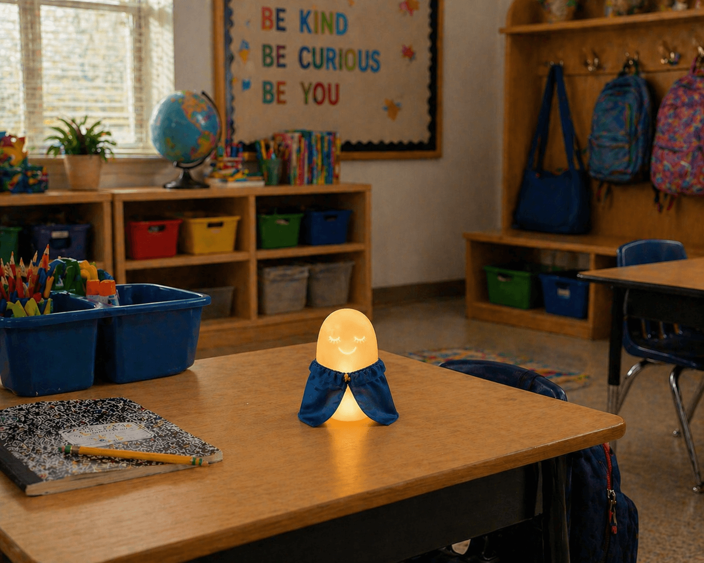 BreatheBuddy Jr. in a classroom
