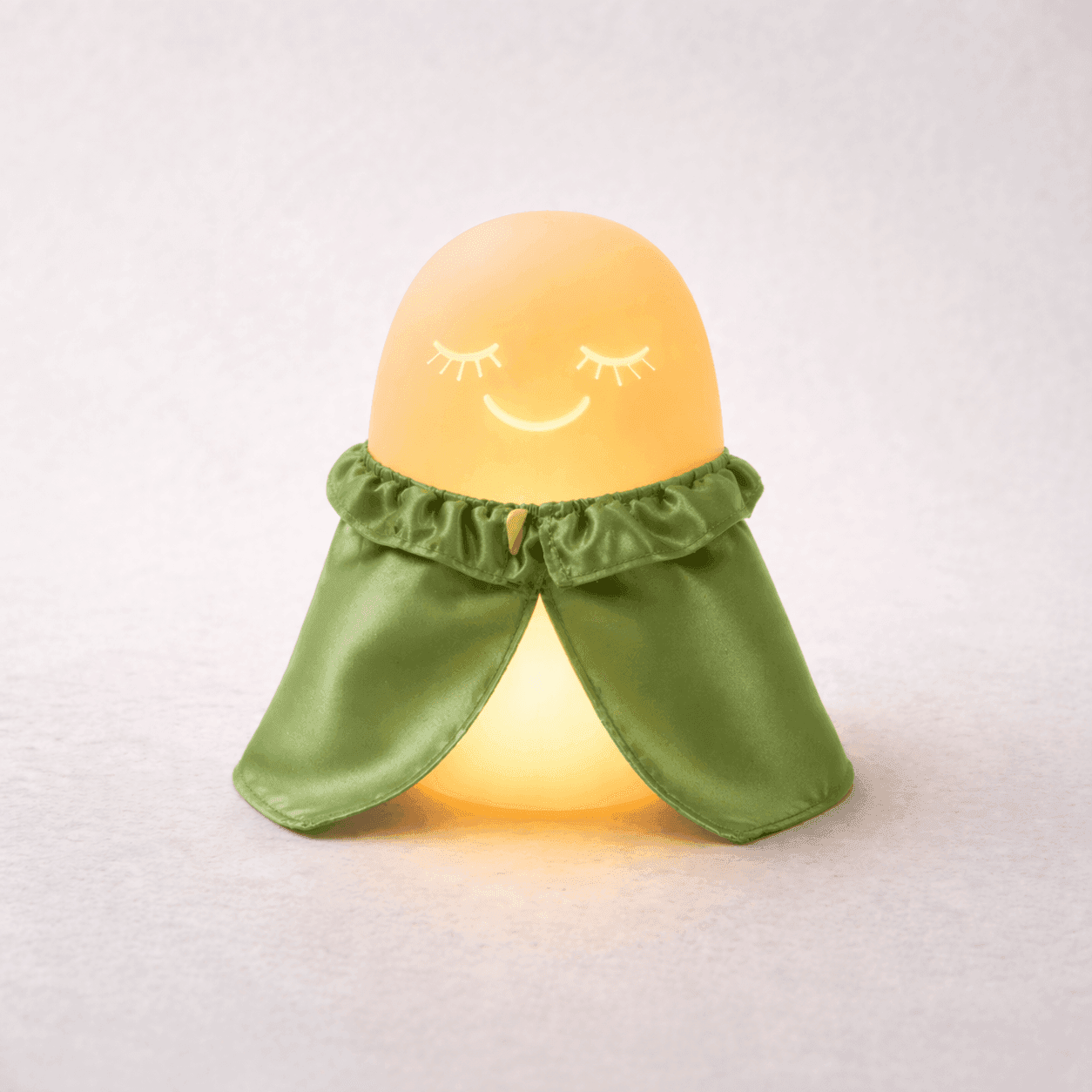 BreatheBuddy Jr. with green play silk cape